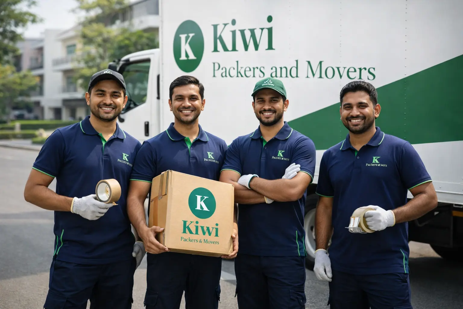 Kiwi Packers and Movers team in Hyderabad